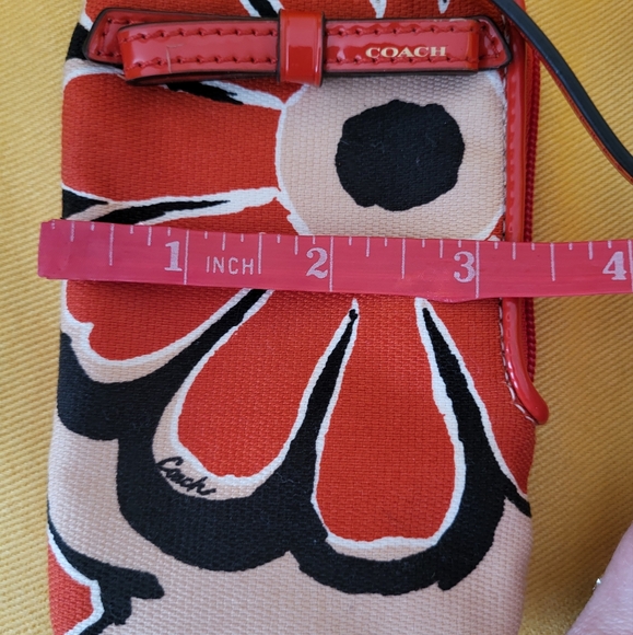 Coach Poppy Zippered Wrislet Wallet - Picture 9 of 9